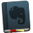 Evernote Blue Bookmark Icon 48x48 png